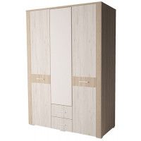 Шкаф Интерлиния Коламбия КЛ-002 142,2*58*202 дуб сонома/дуб белый Шкаф Интерлиния Коламбия КЛ-002 142,2*58*202 дуб сонома/дуб белый