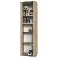 Шкаф Интерлиния Коламбия КЛ-005-1 58,2*42,5*202 дуб сонома/дуб белый (правый) купить в Минске