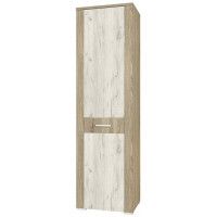 Шкаф Интерлиния Коламбия КЛ-005 58,2*42,5*202 дуб сонома/дуб белый (правый) Шкаф Интерлиния Коламбия КЛ-005 58,2*42,5*202 дуб сонома/дуб белый (правый)