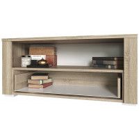 Тумба под телевизор Интерлиния Коламбия КЛ-008 дуб сонома/дуб белый купить в Минске