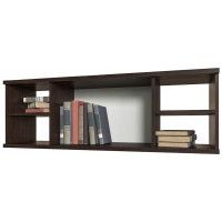 Полка настенная Интерлиния Коламбия КЛ-012 дуб венге / дуб серый купить в Минске