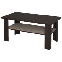 Стол журнальный Интерлиния Коламбия КЛ-015 дуб венге / дуб серый