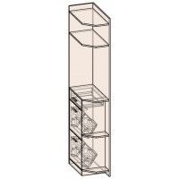 Стеллаж Интерлиния Лима ЛМ-СП (левый) дуб белый купить в Минске