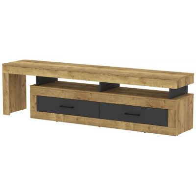 Тумба под телевизор Интерлиния Loft LT-Т200 дуб золотой/антрацит купить в Минске