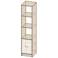 Шкаф комбинированный Интерлиния СК-024 40*42*182 (без витрины) дуб сонома/дуб белый купить в Минске Шкаф комбинированный Интерлиния СК-024 40*42*182 (без витрины) дуб сонома/дуб белый купить в Минске