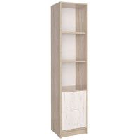 Шкаф комбинированный Интерлиния СК-024 40*42*182 (без витрины) дуб сонома/дуб белый купить в Минске Шкаф комбинированный Интерлиния СК-024 40*42*182 (без витрины) дуб сонома/дуб белый купить в Минске