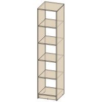 Шкаф Интерлиния СК-026 40*42*182 дуб венге купить в Минске