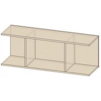 Полка настенная открытая Интерлиния СК-031 дуб сонома купить в Минске