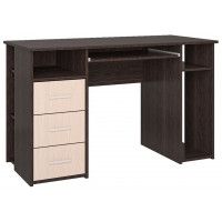 Компьютерный стол Интерлиния СК-10 120*60*75 дуб венге/дуб молочный