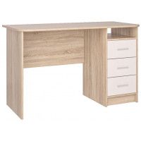 Компьютерный стол Интерлиния СК-01 120*60*75 дуб сонома/белый