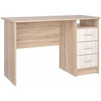 Компьютерный стол Интерлиния СК-01 120*60*75 дуб сонома/дуб белый Компьютерный стол Интерлиния СК-01 120*60*75 дуб сонома/дуб белый