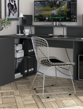 Компьютерный стол Интерлиния СК-13 (Skill-2) 160*65*91,7 белый