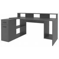 Компьютерный стол Интерлиния СК-13 (Skill-2) 160*65*91,7 антрацит купить в Минске Компьютерный стол Интерлиния СК-13 (Skill-2) 160*65*91,7 антрацит купить в Минске