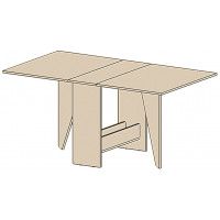 Стол-книжка Интерлиния СТ-004 дуб венге купить в Минске