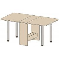 Стол-книжка Интерлиния СТ-005 дуб сонома купить в Минске