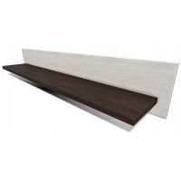 Полка настенная Интерлиния Тауэр ТР-П120 вудлайн / дуб венге