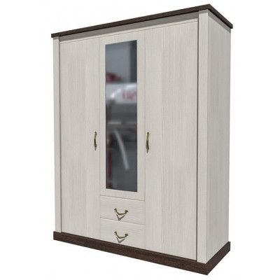 Шкаф Интерлиния Тауэр ТР-ШС-3 160*60,2*201 вудлайн/дуб венге купить в Минске