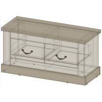 Тумба Интерлиния Тауэр ТР-Т90 вудлайн/дуб венге купить в Минске