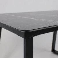 Стол AV 1208 HPL+МДФ 1200 (1600)*800 Черный тунис/черный купить в Минске Стол AV 1208 HPL+МДФ 1200 (1600)*800 Черный тунис/черный купить в Минске