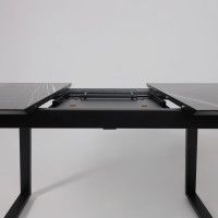 Стол AV 1208 HPL+МДФ 1200 (1600)*800 Черный тунис/черный купить в Минске Стол AV 1208 HPL+МДФ 1200 (1600)*800 Черный тунис/черный купить в Минске