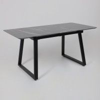 Стол AV 1208 HPL+МДФ 1200 (1600)*800 Черный тунис/черный купить в Минске Стол AV 1208 HPL+МДФ 1200 (1600)*800 Черный тунис/черный купить в Минске