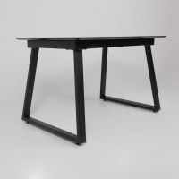 Стол AV 1208 HPL+МДФ 1200 (1600)*800 Черный тунис/черный купить в Минске Стол AV 1208 HPL+МДФ 1200 (1600)*800 Черный тунис/черный купить в Минске