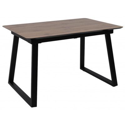 Стол AV 1208 HPL+МДФ 1200 (1600)*800 Дуб Вотан/черный купить в Минске