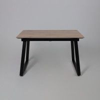 Стол AV 1208 HPL+МДФ 1200 (1600)*800 Дуб Вотан/черный купить в Минске Стол AV 1208 HPL+МДФ 1200 (1600)*800 Дуб Вотан/черный купить в Минске