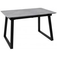 Стол AV 1208 HPL+МДФ 1200 (1600)*800 Мрамор Марквина синий/черный