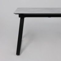 Стол AV 1208 HPL+МДФ 1200 (1600)*800 Мрамор Марквина синий/черный купить в Минске Стол AV 1208 HPL+МДФ 1200 (1600)*800 Мрамор Марквина синий/черный купить в Минске