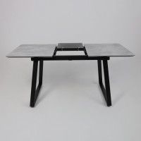 Стол AV 1208 HPL+МДФ 1200 (1600)*800 Мрамор Марквина синий/черный купить в Минске Стол AV 1208 HPL+МДФ 1200 (1600)*800 Мрамор Марквина синий/черный купить в Минске