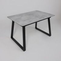 Стол AV 1208 HPL+МДФ 1200 (1600)*800 Мрамор Марквина синий/черный купить в Минске Стол AV 1208 HPL+МДФ 1200 (1600)*800 Мрамор Марквина синий/черный купить в Минске