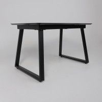 Стол AV 1208 HPL+МДФ 1200 (1600)*800 Мрамор Марквина синий/черный купить в Минске Стол AV 1208 HPL+МДФ 1200 (1600)*800 Мрамор Марквина синий/черный купить в Минске