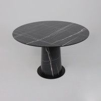 Стол AV 1317 HPL+МДФ 1200*1200 Черный тунис/черный купить в Минске Стол AV 1317 HPL+МДФ 1200*1200 Черный тунис/черный купить в Минске