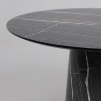 Стол AV 1317 HPL+МДФ 1000*1000 черный тунис/черный купить в Минске