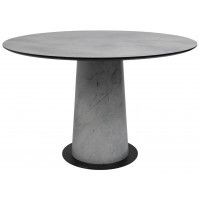 Стол AV 1317 HPL+МДФ 1200*1200 мрамор Марквина синий/черный Стол AV 1317 HPL+МДФ 1200*1200 мрамор Марквина синий/черный