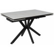 Стол раздвижной AV 2111 1200 (1800)*800 белый глянцевый CARLA LARKIN /черный купить в Минске