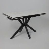 Стол раздвижной AV 2111 1200 (1800)*800 белый глянцевый CARLA LARKIN /черный купить в Минске Стол раздвижной AV 2111 1200 (1800)*800 белый глянцевый CARLA LARKIN /черный купить в Минске