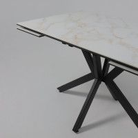 Стол раздвижной AV 2111 1200 (1800)*800 белый глянцевый CARLA LARKIN /черный купить в Минске Стол раздвижной AV 2111 1200 (1800)*800 белый глянцевый CARLA LARKIN /черный купить в Минске