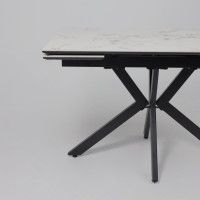 Стол раздвижной AV 2111 1200 (1800)*800 натуральный глянцевый GOLD JADE/черный купить в Минске Стол раздвижной AV 2111 1200 (1800)*800 натуральный глянцевый GOLD JADE/черный купить в Минске