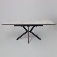 Стол раздвижной AV 2111 1200 (1800)*800 натуральный глянцевый GOLD JADE/черный купить в Минске Стол раздвижной AV 2111 1200 (1800)*800 натуральный глянцевый GOLD JADE/черный купить в Минске