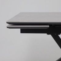 Стол раздвижной AV 2111 1200 (1800)*800 серый матовый LARKA GREY/черный купить в Минске