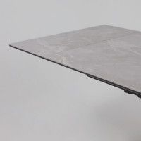 Стол раздвижной AV 2111 1200 (1800)*800 серый матовый LARKA GREY/черный купить в Минске