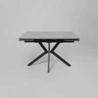 Стол раздвижной AV 2111 1200 (1800)*800 серый матовый LARKA GREY/черный купить в Минске