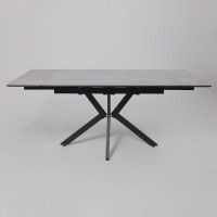 Стол раздвижной AV 2111 1200 (1800)*800 серый матовый LARKA GREY/черный купить в Минске