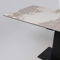 Стол раздвижной AV 2119 1200 (1800)*800 белый, глянцевый PANDORA/черный купить в Минске Стол раздвижной AV 2119 1200 (1800)*800 белый, глянцевый PANDORA/черный купить в Минске