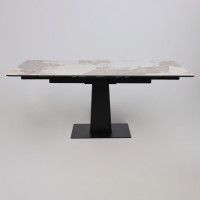 Стол раздвижной AV 2119 1200 (1800)*800 белый, глянцевый PANDORA/черный купить в Минске Стол раздвижной AV 2119 1200 (1800)*800 белый, глянцевый PANDORA/черный купить в Минске