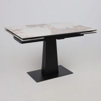 Стол раздвижной AV 2119 1200 (1800)*800 белый, глянцевый PANDORA/черный купить в Минске Стол раздвижной AV 2119 1200 (1800)*800 белый, глянцевый PANDORA/черный купить в Минске