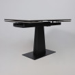 Стол раздвижной AV 2119 1200 (1800)*800 белый, глянцевый PANDORA/черный купить в Минске