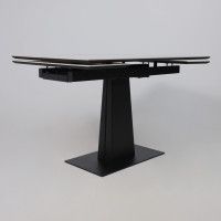 Стол раздвижной AV 2119 1200 (1800)*800 белый, глянцевый PANDORA/черный купить в Минске Стол раздвижной AV 2119 1200 (1800)*800 белый, глянцевый PANDORA/черный купить в Минске